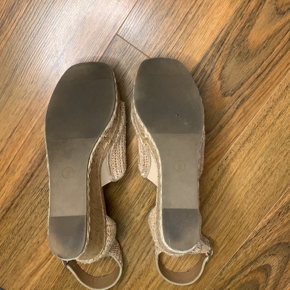 Universal Thread Julianna Cork Platform Wedge Sandals 9 - Picture 6 of 6